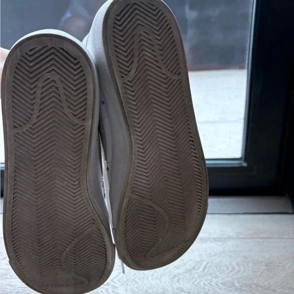 Women's White High-Top Sneakers - Picture 4 of 4